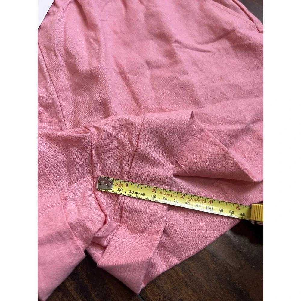 NWT Show Me‎ Your Mumu Women's Han's Linen Pink Size XS